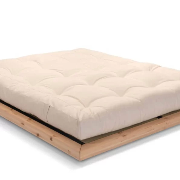 lit Kenko naturel avec tatamis et futon par Futon Family